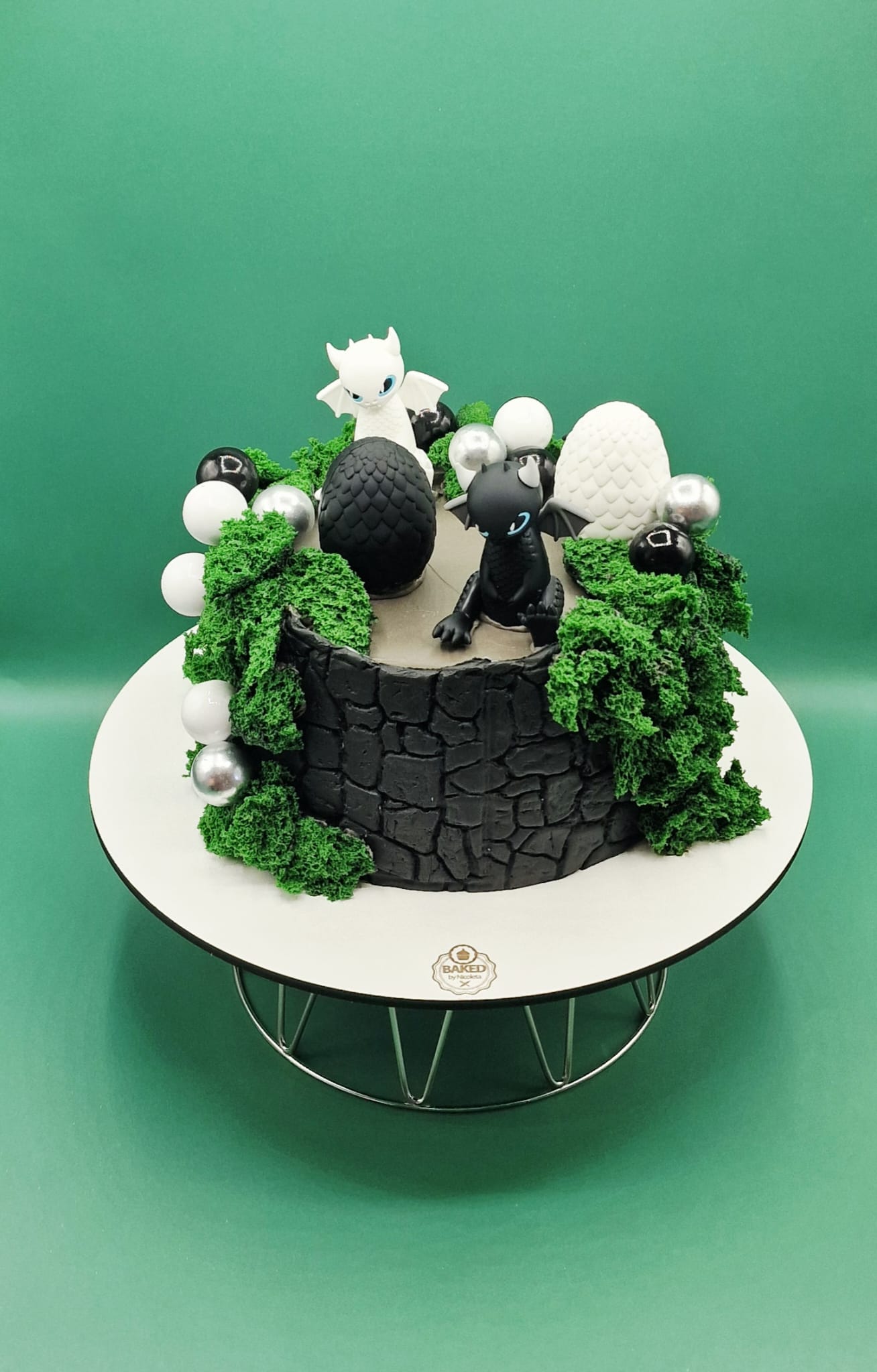Bespoke custom celebration cake for Boys & Adventures handcrafted by Nicoleta